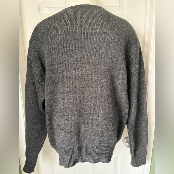 Mens Essentials FOG Fear of God Jacquard Knit Cotton Crewneck Sweater - Picture 8 of 10